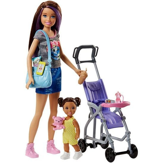 Barbie Skipper Babysitters Inc. Doll and Playset - Title updated